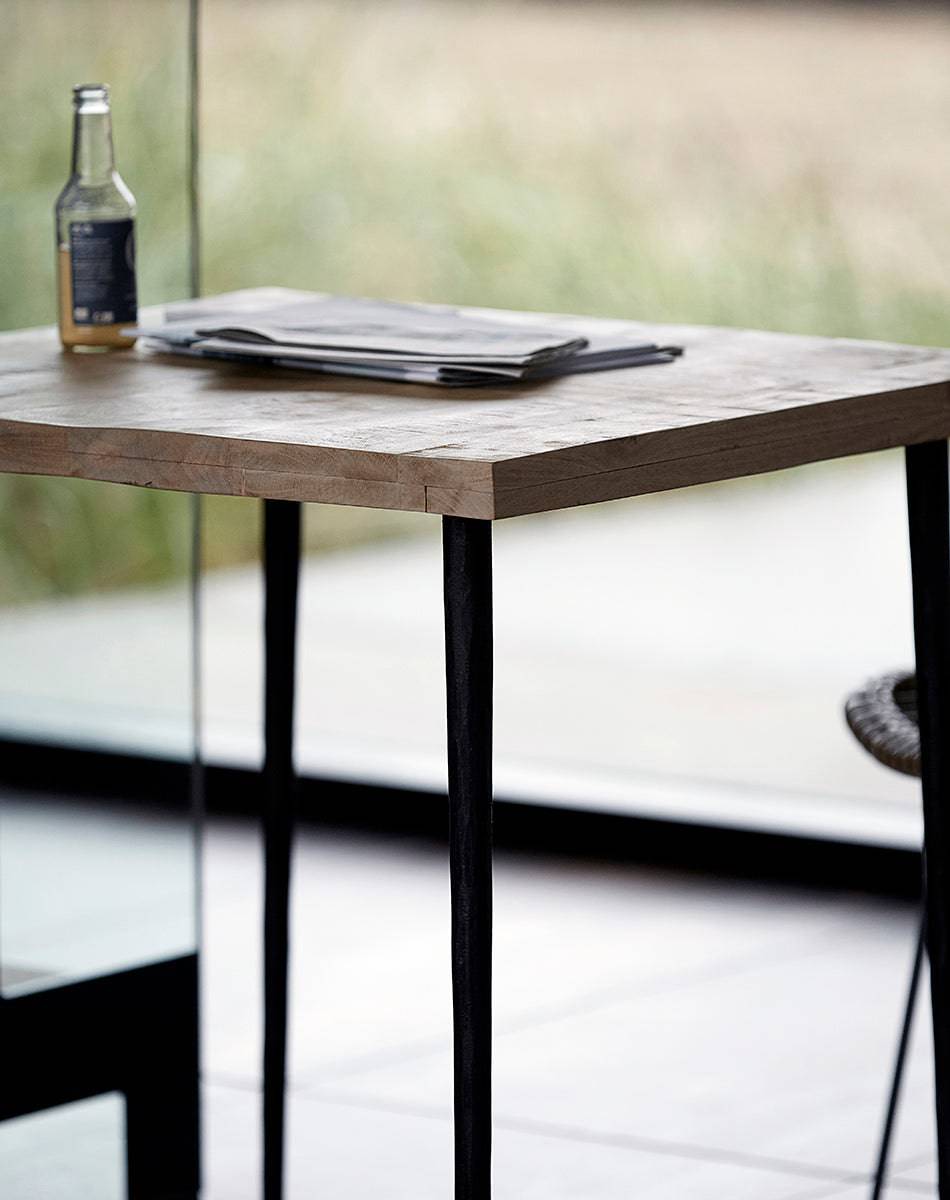 Slated Square Table