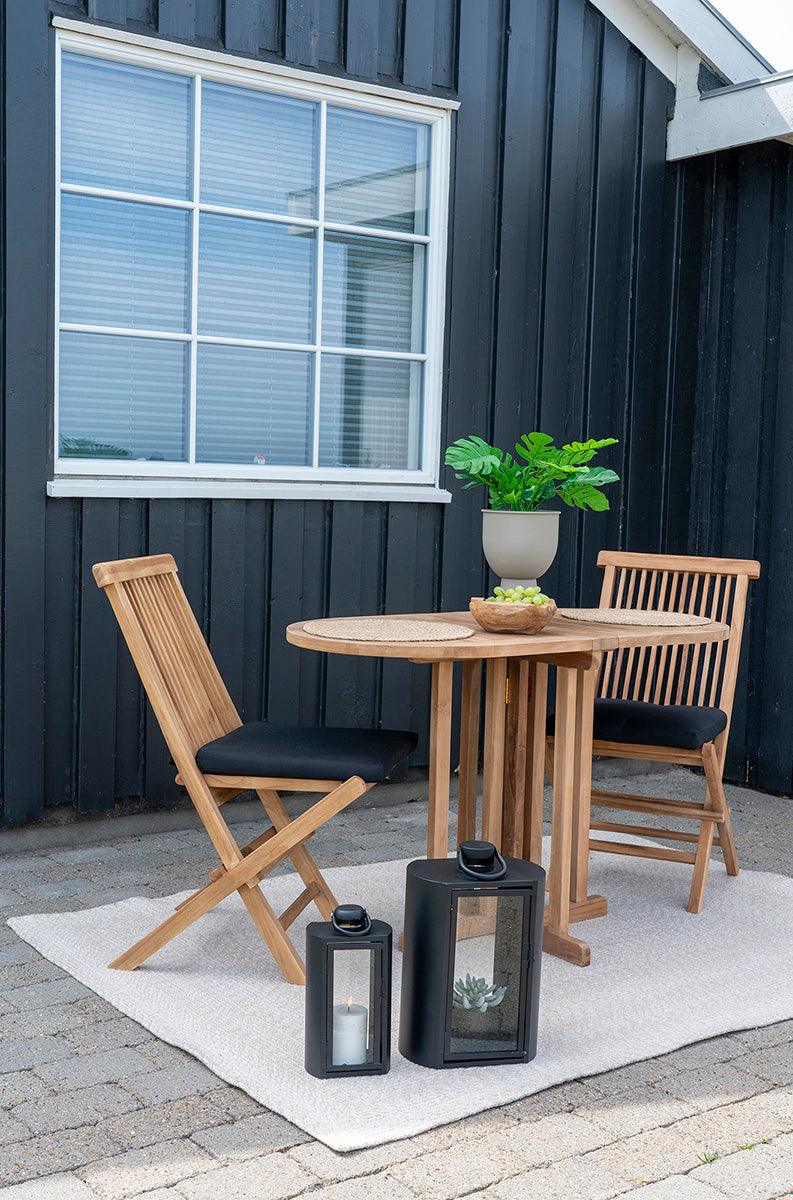 Huelva Natural Teak Wood Balcony Table - WOO .Design