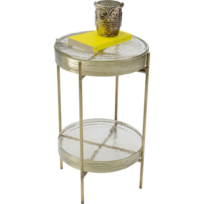 Ice Double Glass Side Table - WOO .Design