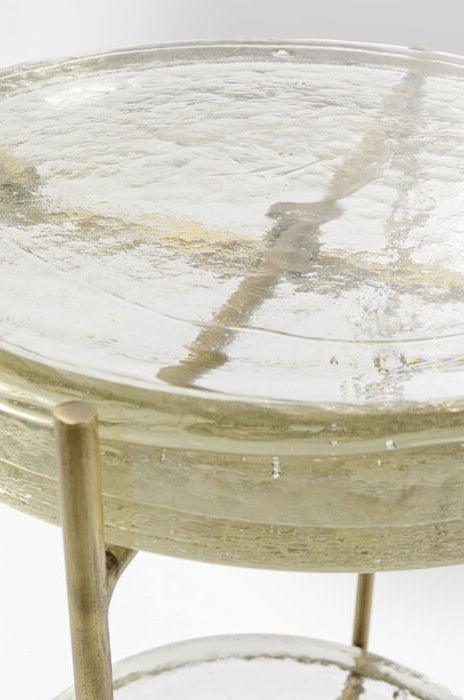 Ice Double Glass Side Table - WOO .Design