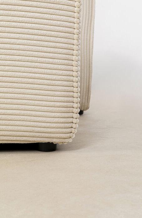 Infinity Ottomane Corduroy Corner Sofa - WOO .Design