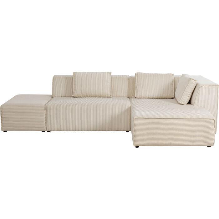 Infinity Ottomane Corduroy Corner Sofa - WOO .Design