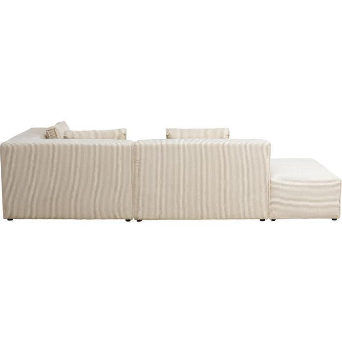 Infinity Ottomane Corduroy Corner Sofa - WOO .Design