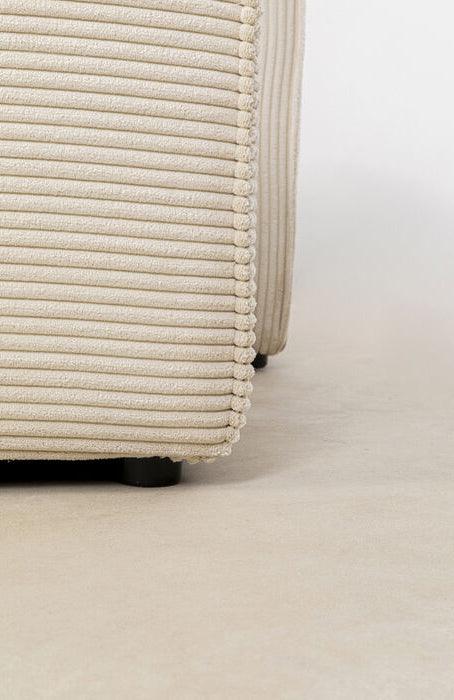 Infinity Ottomane Corduroy Corner Sofa - WOO .Design