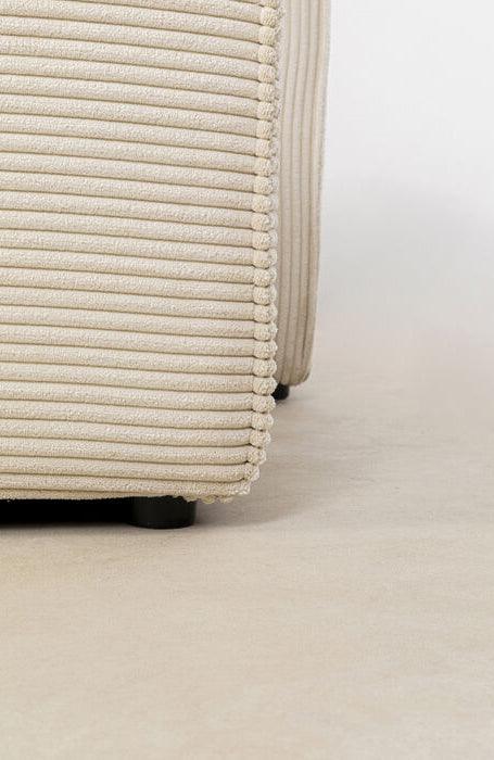 Infinity Ottomane Corduroy Corner Sofa - WOO .Design