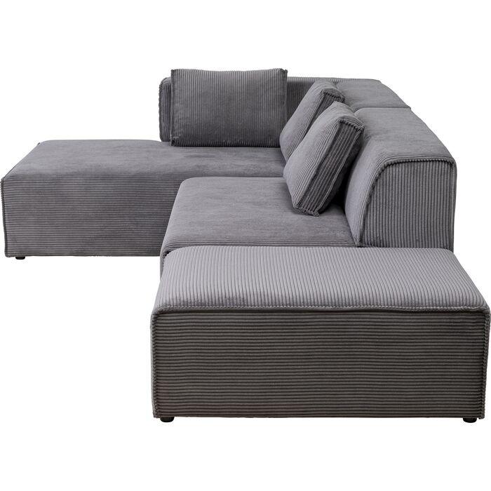 Infinity Ottomane Corduroy Corner Sofa - WOO .Design