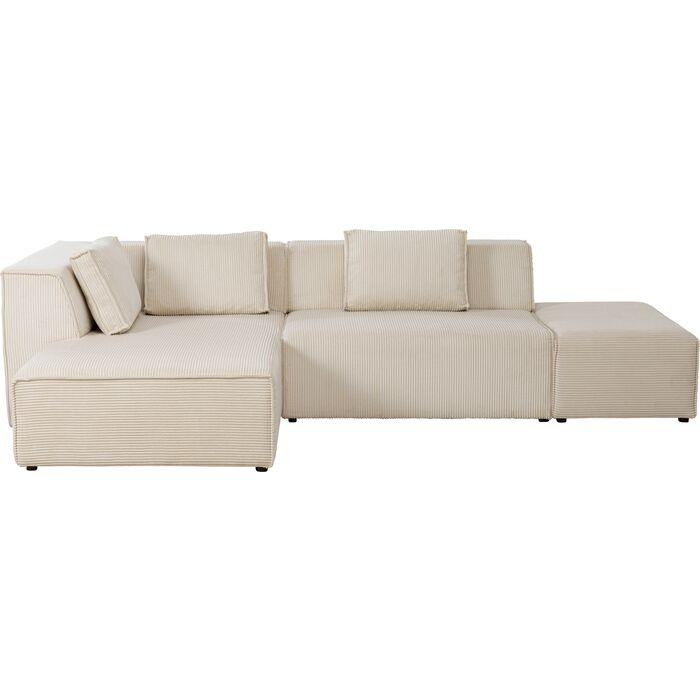 Infinity Ottomane Corduroy Corner Sofa - WOO .Design