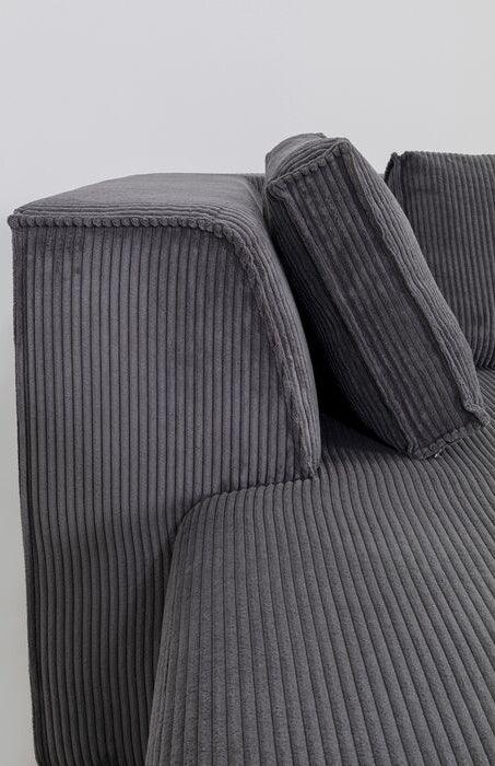 Infinity Ottomane Corduroy Corner Sofa - WOO .Design