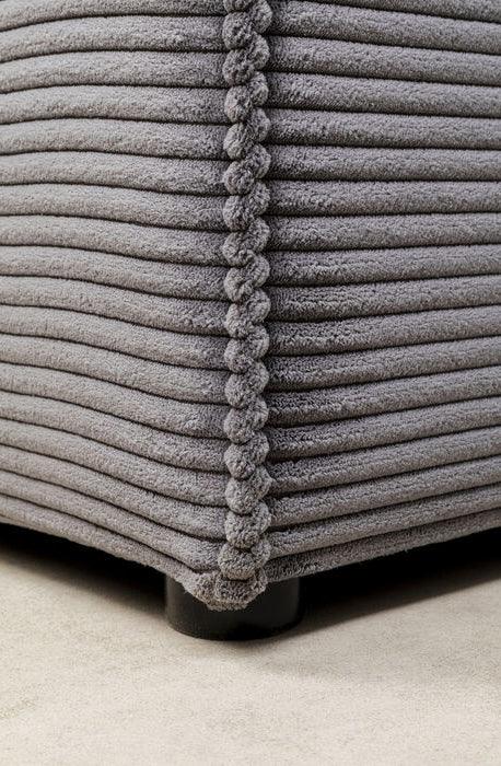 Infinity Ottomane Corduroy Corner Sofa - WOO .Design