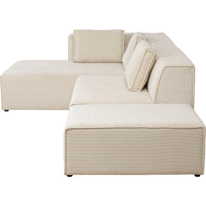 Infinity Ottomane Corduroy Corner Sofa - WOO .Design