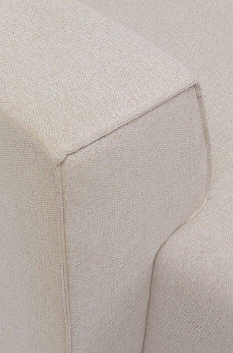 Infinity Ottomane Cream Corner Sofa - WOO .Design