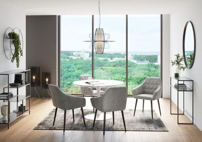 Invitation White Round Table - WOO .Design