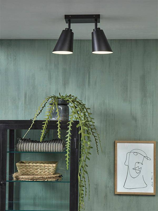 Bremen 2-Shade Ceiling Lamp
