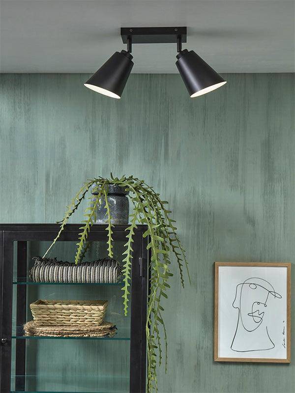 Bremen 2-Shade Ceiling Lamp
