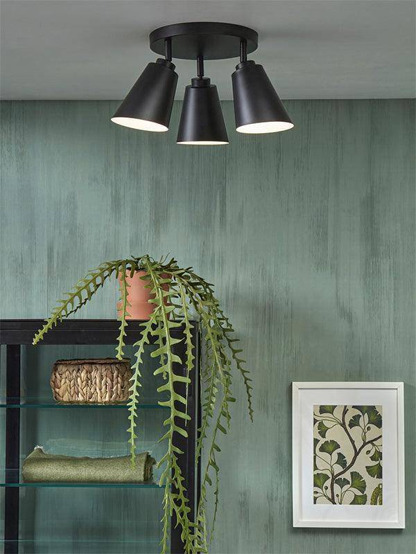 Bremen 3-Shade Ceiling Lamp