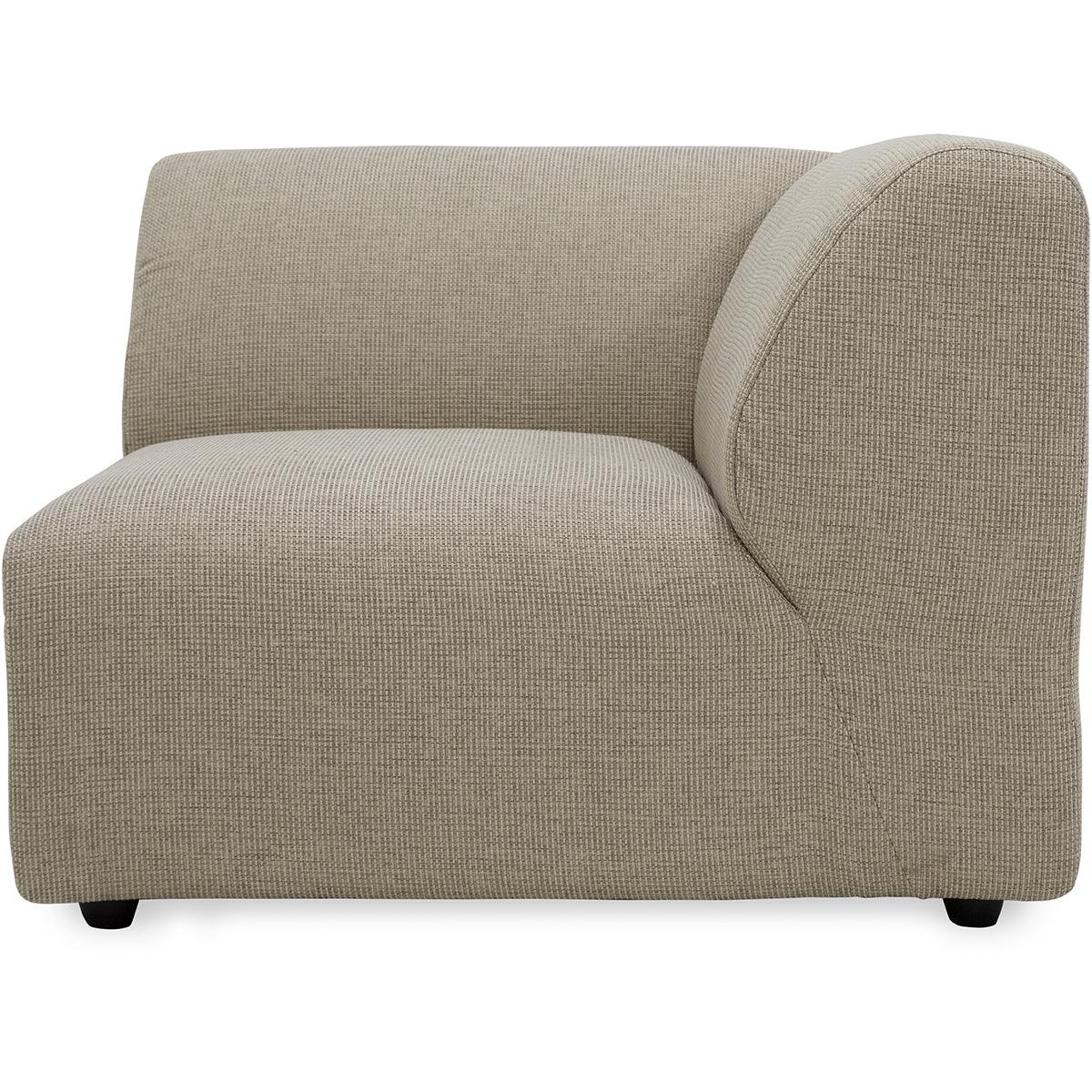 Jax Wafer Cream Couch - Element Right End - WOO .Design