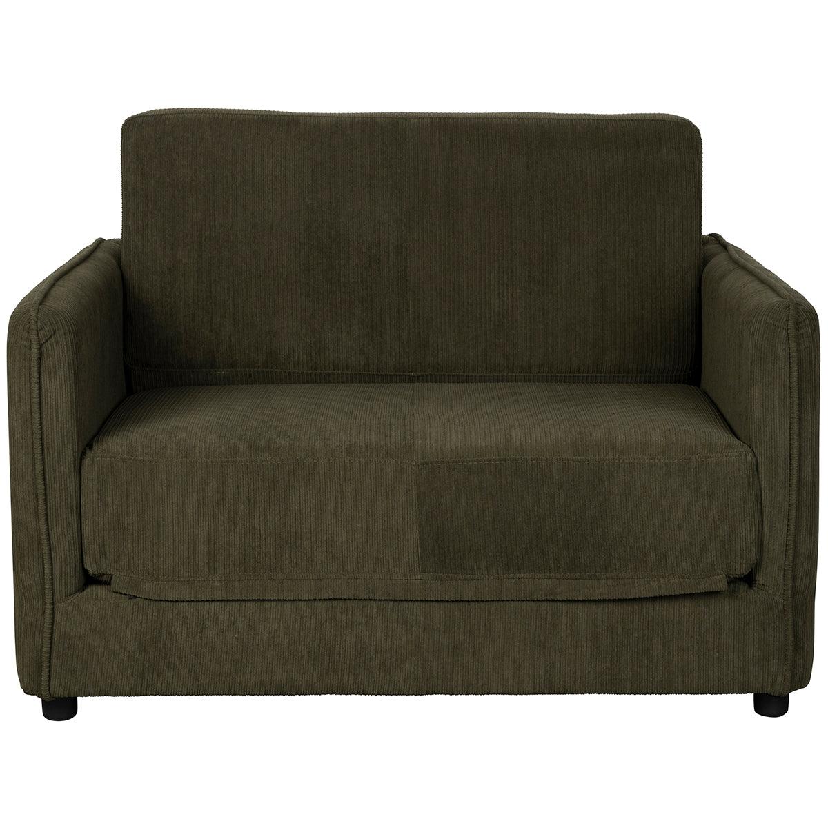 Jopie Corduroy Loveseat Sofa Bed - WOO .Design