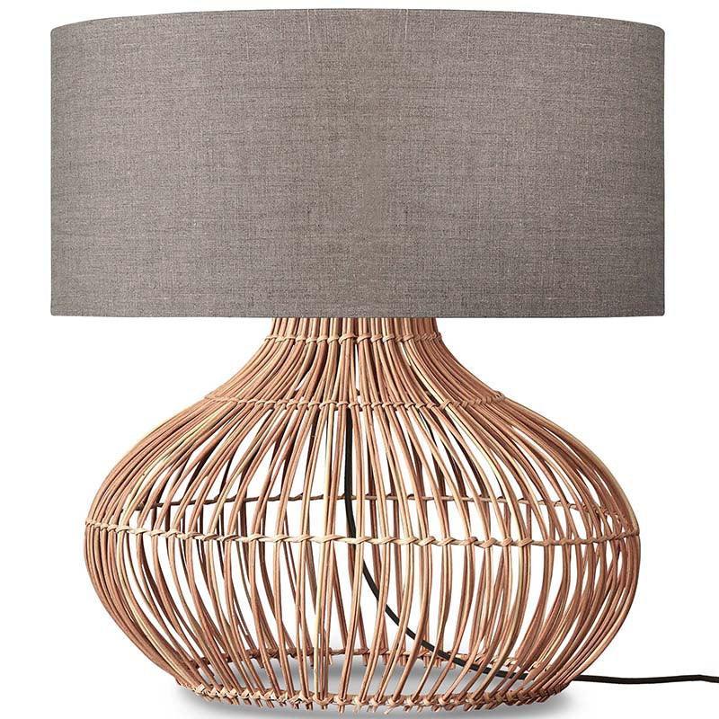 Kalahari Natural Rattan Table Lamp - WOO .Design