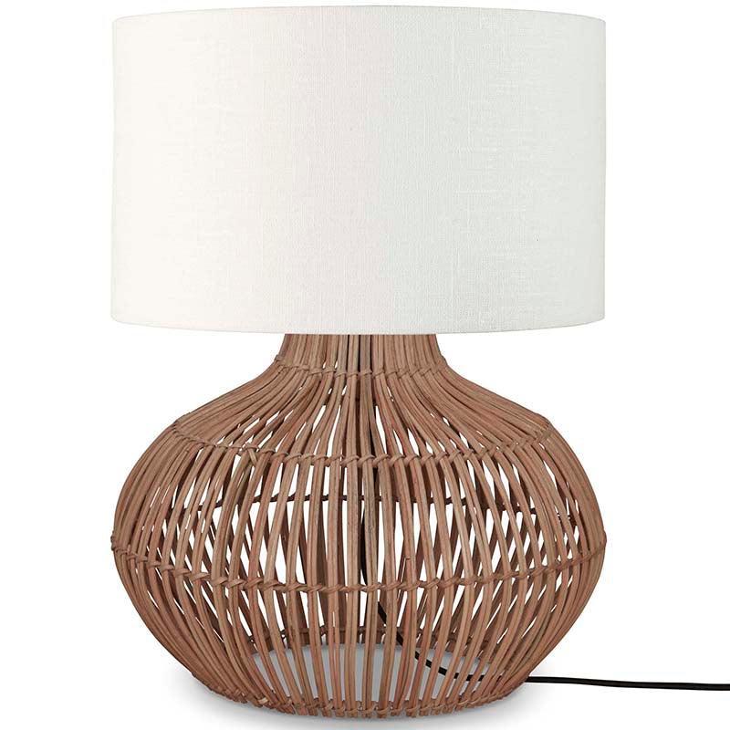 Kalahari Natural Rattan Table Lamp - WOO .Design