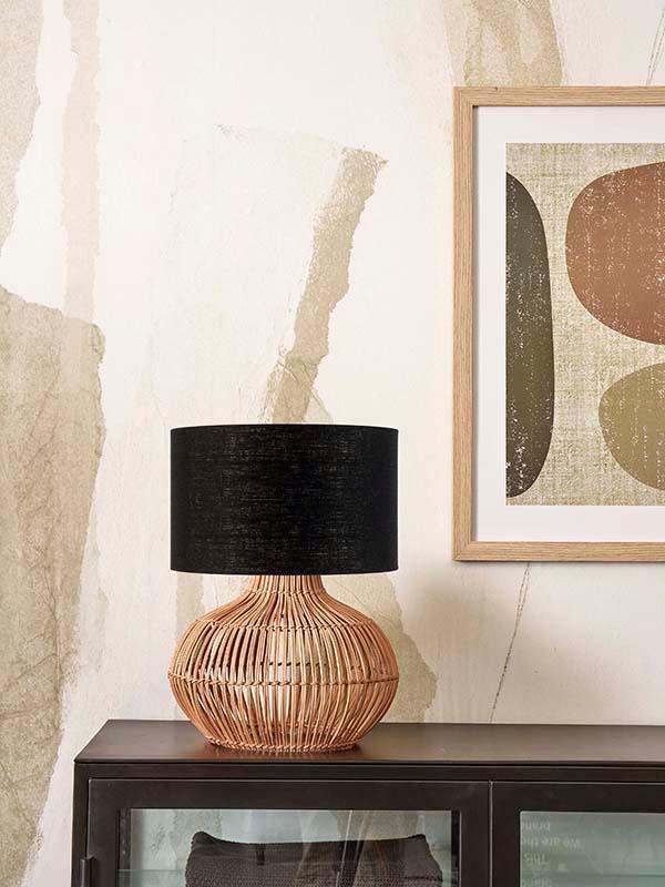 Kalahari Natural Rattan Table Lamp - WOO .Design