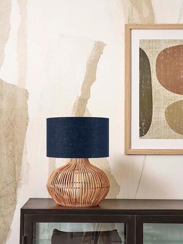 Kalahari Natural Rattan Table Lamp - WOO .Design