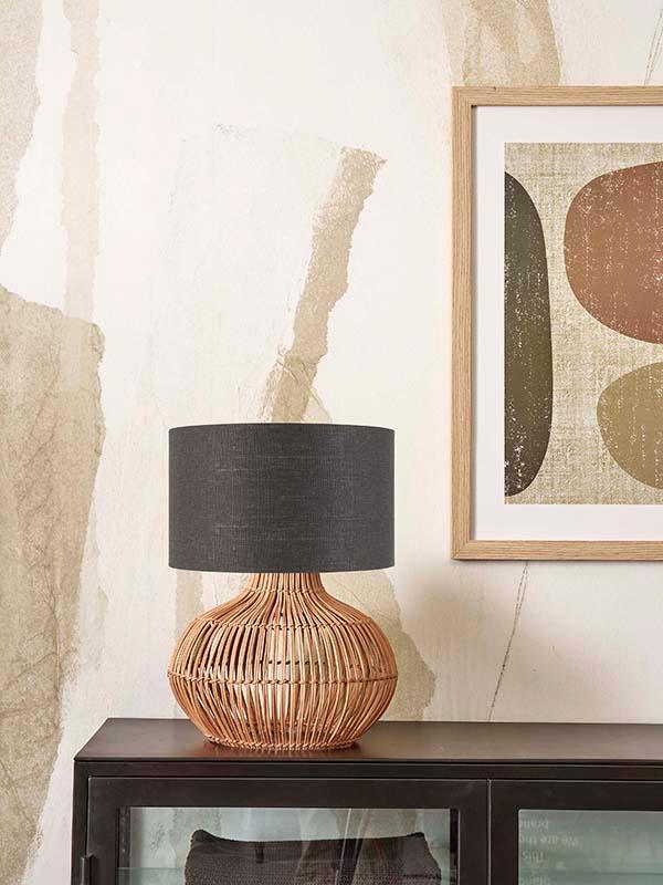 Kalahari Natural Rattan Table Lamp - WOO .Design