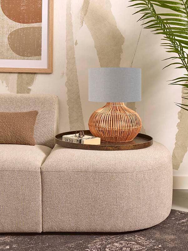 Kalahari Natural Rattan Table Lamp - WOO .Design