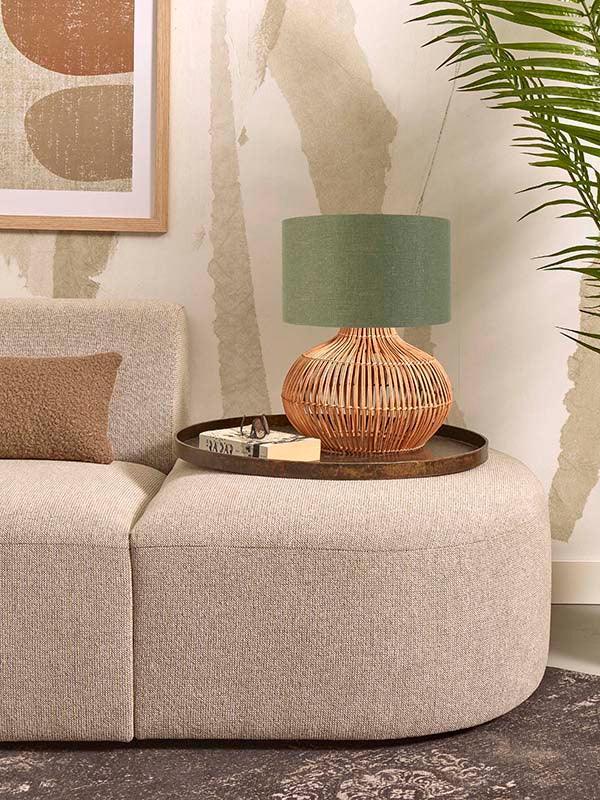 Kalahari Natural Rattan Table Lamp - WOO .Design