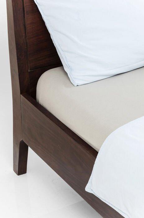 Brooklyn Walnut Sheesham Wood Bed