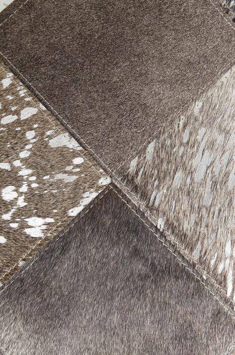 Cosmo Grey Leather Carpet