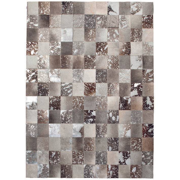 Cosmo Grey Leather Carpet
