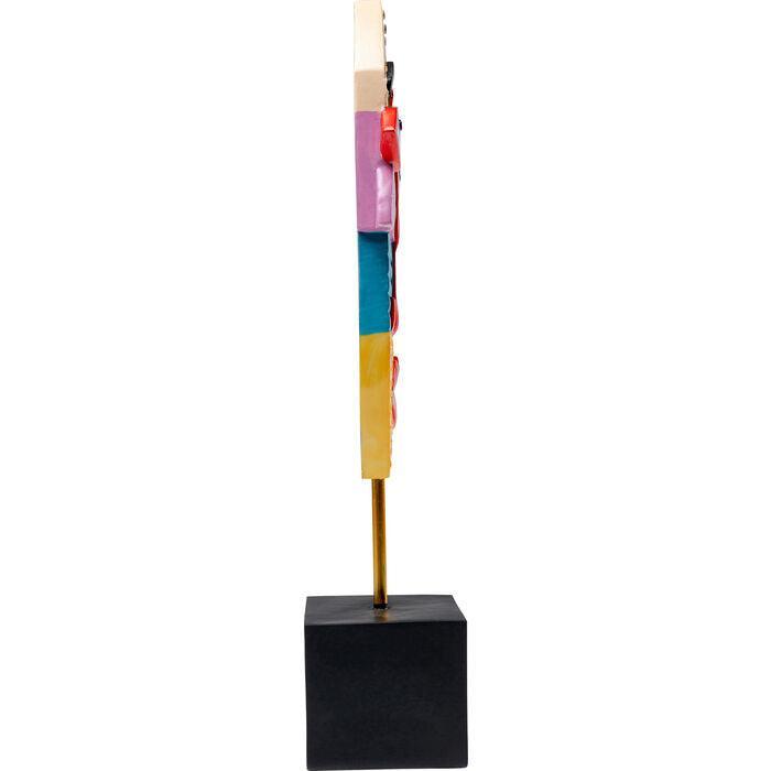 Abstract Face Multicolour Deco Object
