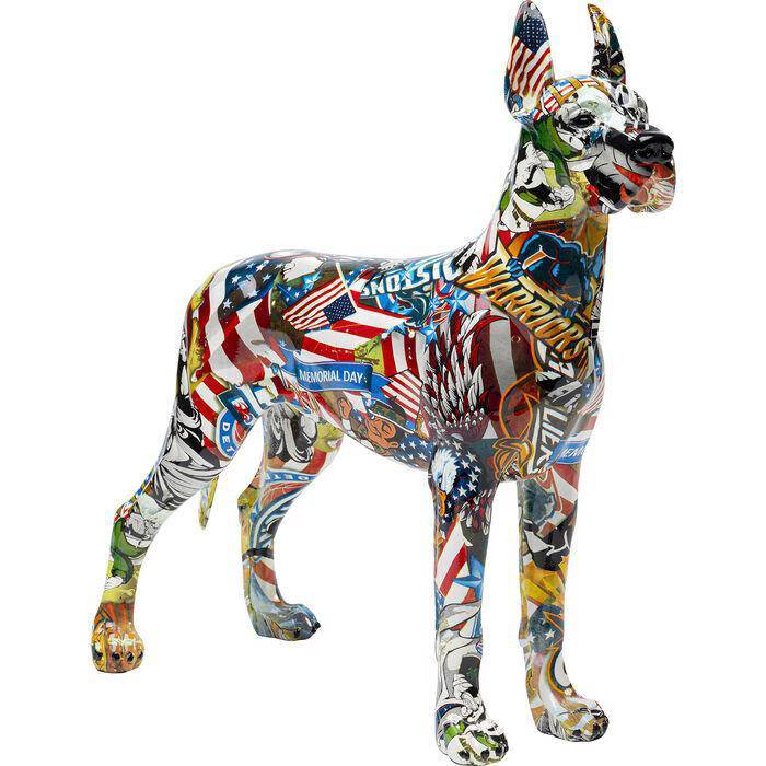 Maddox Comic Dog Deco Figurine