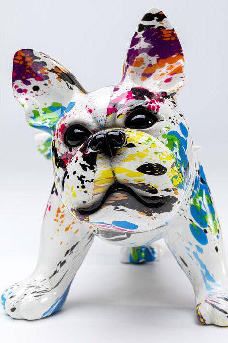 Splash Bulldog Multicolour Deco Figurine