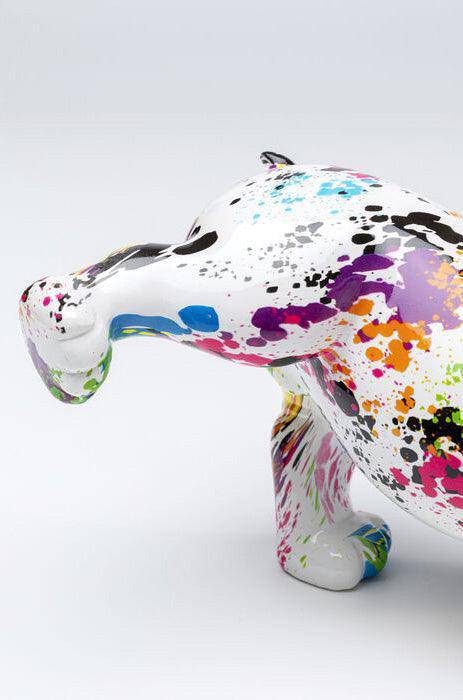 Splash Bulldog Multicolour Deco Figurine