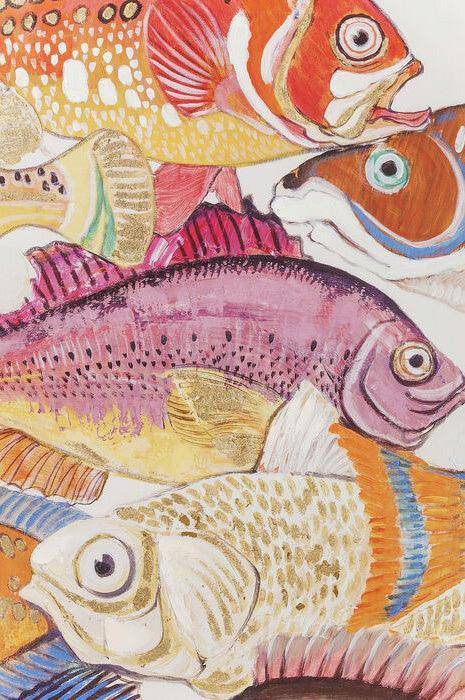 Touched Fish Meeting One Picture