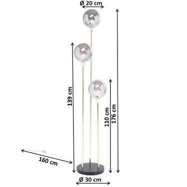 Al Capone Tre Floor Lamp