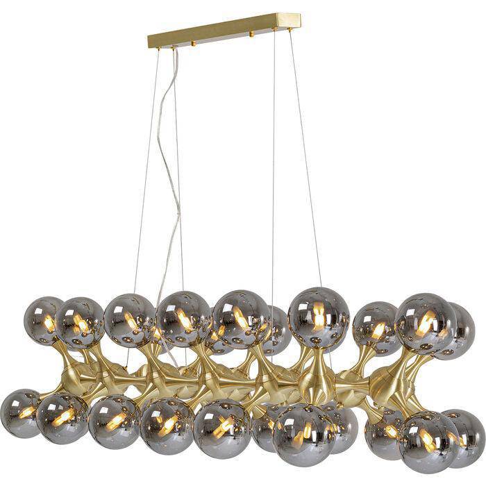 Atomic Ball Brass Pendant Lamp