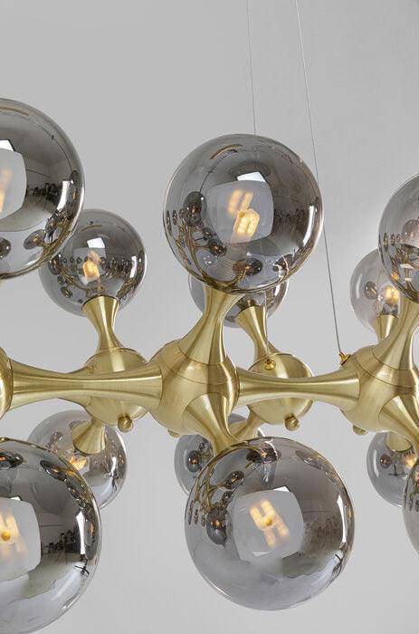 Atomic Ball Brass Pendant Lamp