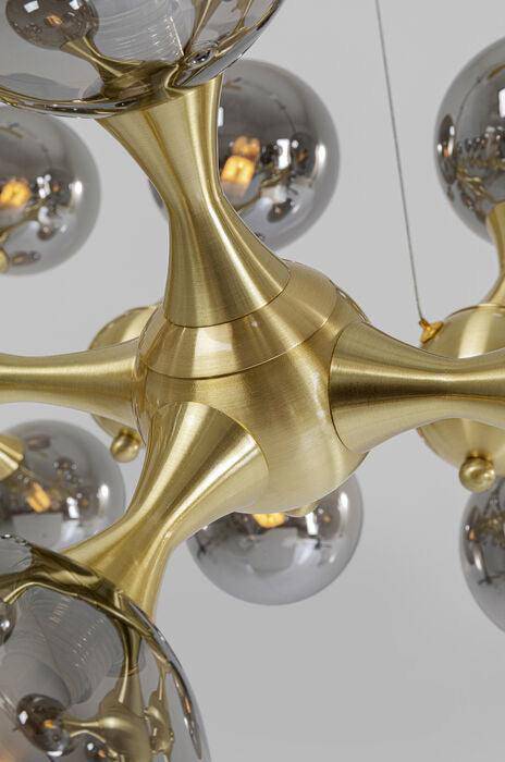 Atomic Ball Brass Pendant Lamp