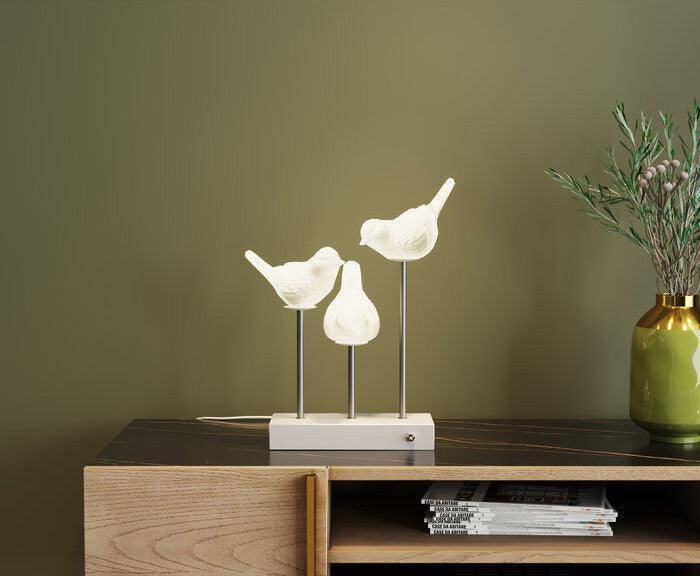 Birds Animal Table Lamp