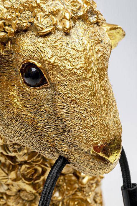 Flower Sheep Animal Table Lamp