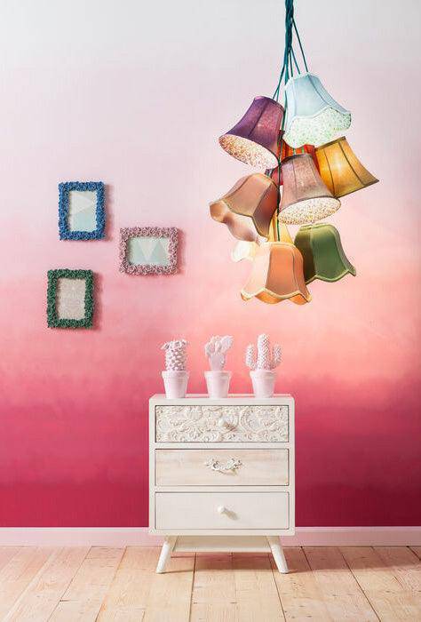 Saloon Flowers Multicolour Pendant Lamp