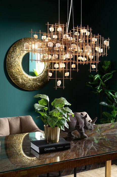 Stone Mobile Pendant Lamp