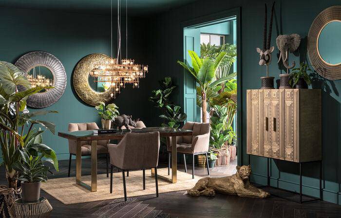 Stone Mobile Pendant Lamp