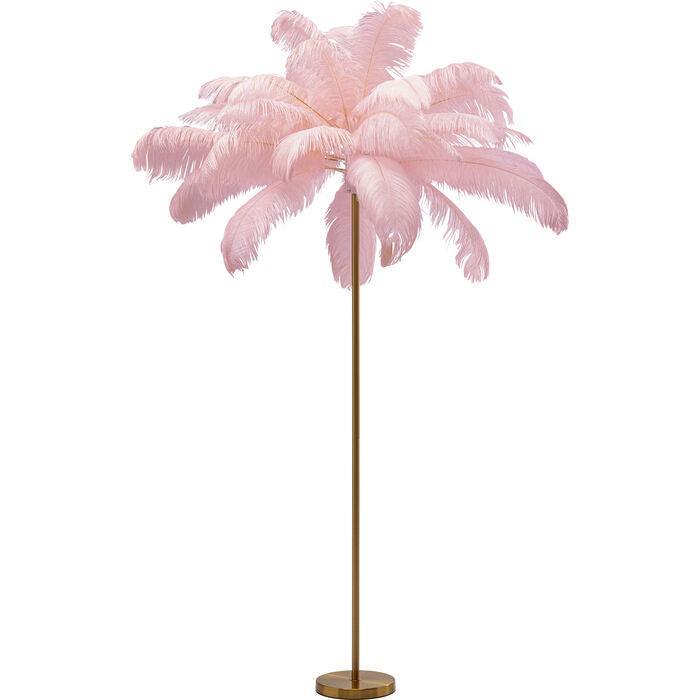 Feather Palm Floor Lamp
