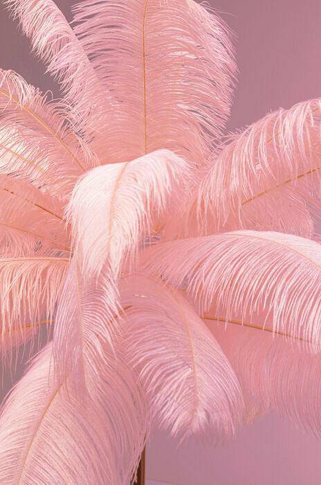 Feather Palm Floor Lamp