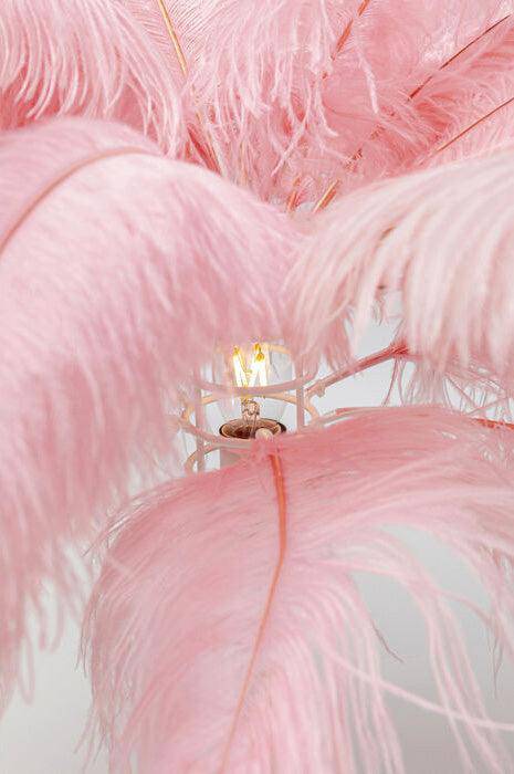 Feather Palm Floor Lamp
