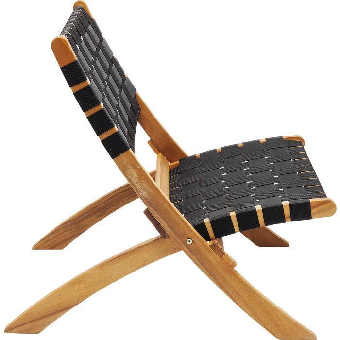 Ipanema Black Folding Chair (2/Set)