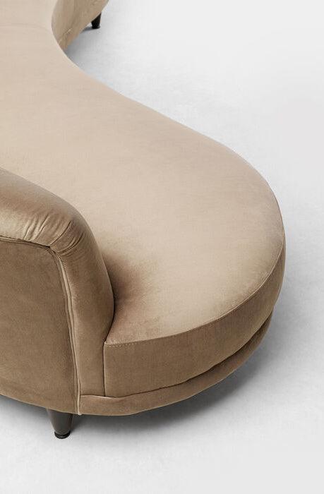 Dschinn Velvet 3 Seater Sofa